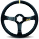 Volani 3 spokes steering wheel Sparco R345, 350mm suede, 63mm | race-shop.si