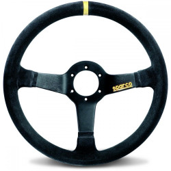 3 spokes steering wheel Sparco R345, 350mm suede, 63mm
