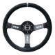 Volani 3-kraki volanski obroč Sparco L777, 350mm, semiš, 63mm zamik, črna/srebrna | race-shop.si
