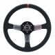 Promocije 3 spokes steering wheel Sparco L575, 350mm suede, 63mm | race-shop.si