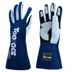 RACES TRST2 gloves with FIA approval (inside stitching) blue