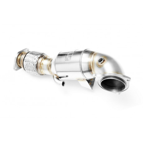 Fiesta Downpipe for FORD FIESTA ST180 1.6 MKVII 2013- 76/57 mm 182 ps with CAT | race-shop.si