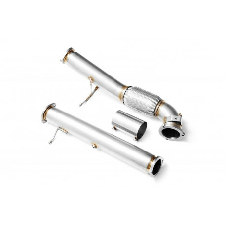 Focus II Downpipe for FORD FOCUS RS 2.5 3.5" | race-shop.si