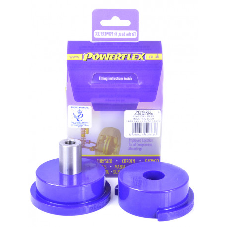 Poliuretanski silent bloki Powerflex Rear Diff Front Mounting Bush Audi A4 inc. Avant Quattro 4WD (2001-2005) | race-shop.si