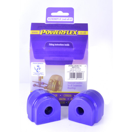 Poliuretanski silent bloki Powerflex Rear Anti Roll Bar Mounting Bush 14mm BMW E81, E82, E87 & E88 1 Series (2004-2013) | race-shop.si