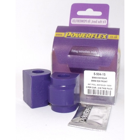 E39 5 Serija 535 to 540 & M5 Powerflex Rear Roll Bar Mounting Bush 15mm BMW E39 5 Series 535 to 540 & M5 | race-shop.si