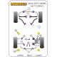 Poliuretanski silent bloki Powerflex Rear Diff Rear Mounting Bush BMW E39 5 Series 540 Touring | race-shop.si
