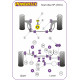 Poliuretanski silent bloki Powerflex Lower Engine Mount Insert (Large) Seat Altea 5P (2004-) | race-shop.si