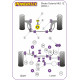 Poliuretanski silent bloki Powerflex Lower Engine Mount Insert (Large) Skoda Octavia Mk2 1Z (2004-2012) | race-shop.si