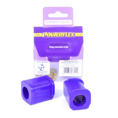 MR2 SW20 REV 2 to 5 (1991 - 1999) Powerflex Rear Anti Roll Bar Bush 20mm Toyota MR2 SW20 REV 2 to 5 (1991 - 1999) | race-shop.si
