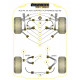 Poliuretanski silent bloki Powerflex Front Upper Arm To Chassis Bush Audi A4 Quattro (1995-2001) | race-shop.si