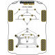 F22, F23 2 Serija Powerflex Front Control Arm to Chassis Bush - Camber Adjustable BMW F22, F23 2 Series | race-shop.si
