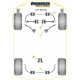 Poliuretanski silent bloki Powerflex Front Trailing Arm Rear Bush BMW E38 7 Series (1994 - 2002) | race-shop.si