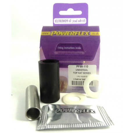 Parallel Bushes Powerflex SPECIAL Cylinderical Bush with Stainless Steel Inner Sleeve Universal Bushes | race-shop.si