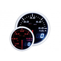 DEPO racing gauge fuel pressure - Dual view series
