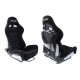 Športni sedeži brez homologacije FIA - nastavljivi Racing seat SLIDE X3 suede | race-shop.si