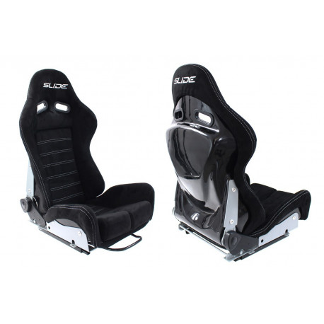 Športni sedeži brez homologacije FIA - nastavljivi Racing seat SLIDE X3 suede | race-shop.si