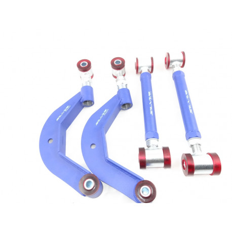 VW SILVER PROJECT Rear adjustable arms (KIT) Silver Project for VW golf Mk7 and Audi A3 (8V) (CAMBER + TOE) | race-shop.si