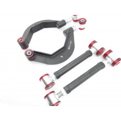 SILVER PROJECT Rear adjustable arms (KIT) Silver Project for VW golf Mk5/ Mk6 and Audi A3 (8P) (CAMBER + TOE)