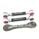 Mazda SILVER PROJECT Rear adjustable arms (KIT) for Ford Focus , Mazda 3 , Volvo C30 (CAMBER + TOE) | race-shop.si