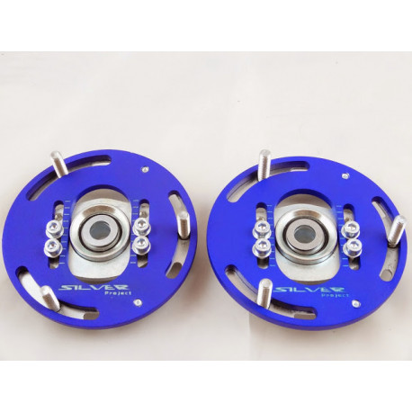 Plošče za razgibavanje SILVER PROJECT Camber Plates 3D for BMW E82 and E87 for coilovers | race-shop.si