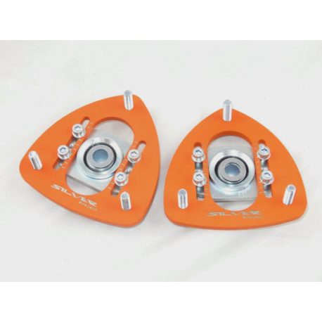 Plošče za razgibavanje SILVER PROJECT Camber Plates E30, E34, E28, E24 Drift BMW for coilover | race-shop.si