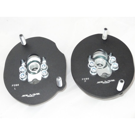 Plošče za razgibavanje SILVER PROJECT Camber Plates for Peugeot 208, Citroen DS3 for stock suspention | race-shop.si