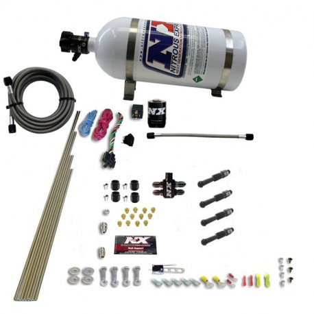 Nitrous system Nitrous system (NX) Dry direct port for 4 cyl engines (4,5L) | race-shop.si