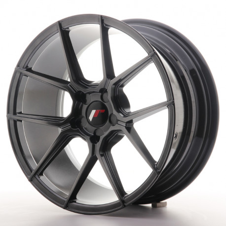 Aluminium wheels Platišče Japan Racing JR30 18x8,5 ET20-40 5H Blank Hyper Black | race-shop.si