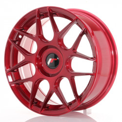 Platišče Japan Racing JR18 17x7 ET40 Blank Platinum Red