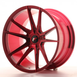 Platišče Japan Racing JR21 20x11 ET30-50 5H Blank Platinum Red