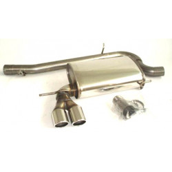 70mm Sport exhaust silencer Audi S3 8P Quattro - ECE approval (861032-X)