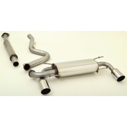 70mm Duplex Exhaust Subaru BRZ Coupe - ECE approval (880400D-X)