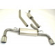 Izpušni sistemi Friedrich Motorsport 70mm Duplex Exhaust Opel Mokka / Mokka X - ECE approval (881111TD-X) | race-shop.si
