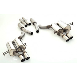 70mm Duplex Exhaust BMW E39 - ECE approval (881319D-X)