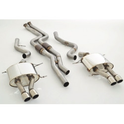 Ø 2x70mm Duplex exhaust system with 200CPSI kat. BMW E92/E93 (881337AD-X)