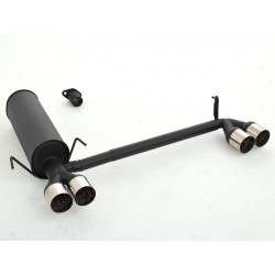 Duplex Sport exhaust silencer Opel Zafira A - ECE approval (921154D-x)