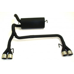 Duplex Sport exhaust silencer Opel Astra J - ECE approval (921169TD-X)