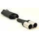 Izpušni sistemi Friedrich Motorsport Sport exhaust silencer VW Golf III Variant / Vento - ECE approval (921413A-x) | race-shop.si