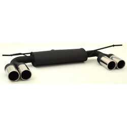 Duplex Sport exhaust silencer VW Golf VI Cabrio - ECE approval (921447D-X)