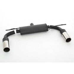 Duplex Sport exhaust silencer VW Beetle 5C a Cabrio inkl. Dune - ECE approval (921448AD-X)