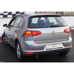 Duplex Sport exhaust silencer VW Golf VII - ECE approval (921450AD-X)