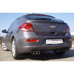 Gr.A Duplex Exhaust Chevrolet Cruze hatchback - ECE approval (960907AD-X)