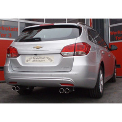 Gr.A Duplex Exhaust Chevrolet Cruze estate - ECE approval (960908AD-X)