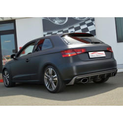 Gruppe A Duplex exhaust system Audi A3 8V 3-door FWD - ECE approval (961050D-X)