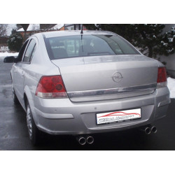 Gr.A Duplex Exhaust Opel Astra H - ECE approval (961167D-X)