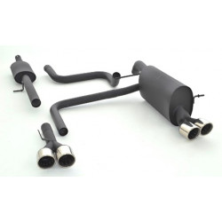 Gr.A Duplex Exhaust Ford Fiesta JA8 - ECE approval (961220AD-X)