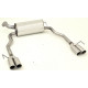 Izpušni sistemi Friedrich Motorsport Duplex Sport exhaust silencer Chevrolet Cruze saloon - ECE approval (970906AD-X) | race-shop.si