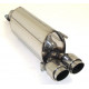 Izpušni sistemi Friedrich Motorsport Sport exhaust silencer Chevrolet Spark - ECE approval (970909-X) | race-shop.si