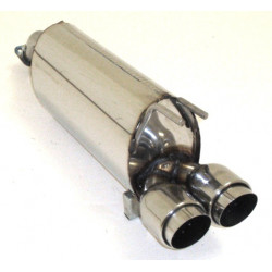 Sport exhaust silencer Chevrolet Spark - ECE approval (970909-X)